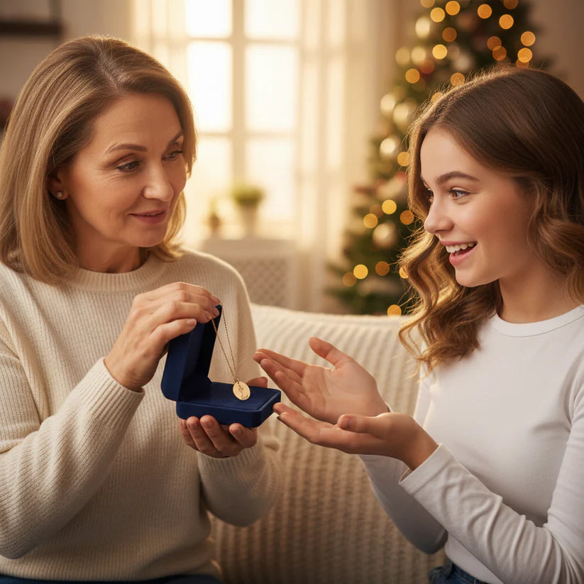 An Meine Wundervolle Enkeltochter | Folge Immer Deinem Herzen | Personalisierte Geburtsblumen Namenskette